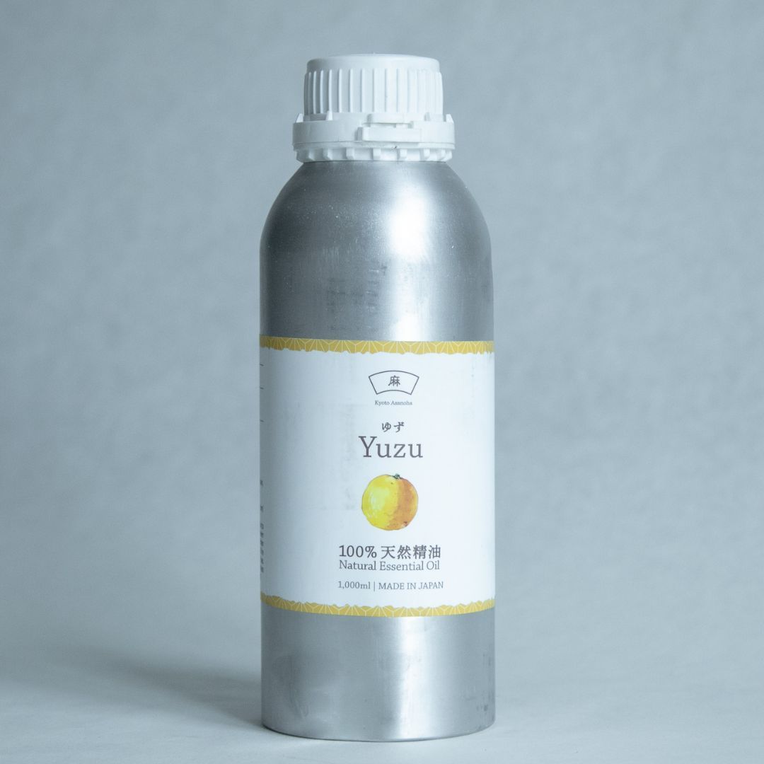 ゆず（柚子）和精油］100%天然エッセンシャルオイル - 日本原産｜1l